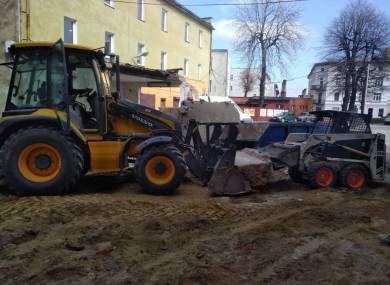 Budowa parkingu wraz z kanalizacją